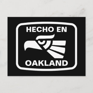 Postal Hecho en Oakland personalizado personalizado perso