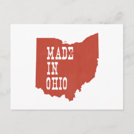 Postal Hecho en Ohio Postcard