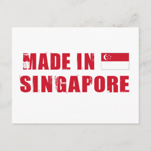 Postal Hecho en Singapur