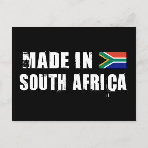 Postal Hecho en Sudáfrica