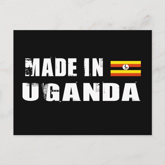 Postal Hecho en Uganda (Anverso)