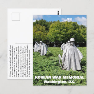 Postal Hechos conmemorativos de veteranos de guerra de Co