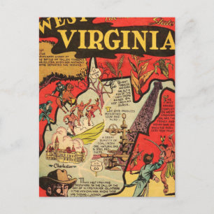 Postal Hechos de Virginia Occidental