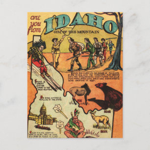 Postal Hechos Sobre Idaho