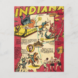 Postal Hechos sobre Indiana