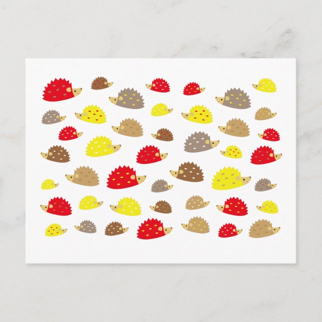 Postal hedgehog (Anverso)