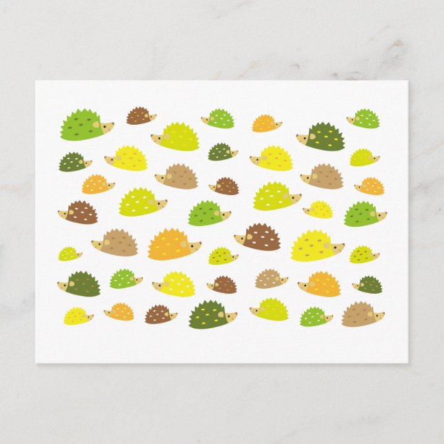 Postal hedgehog (Anverso)