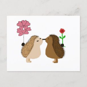 Postal Hedgehog Love 