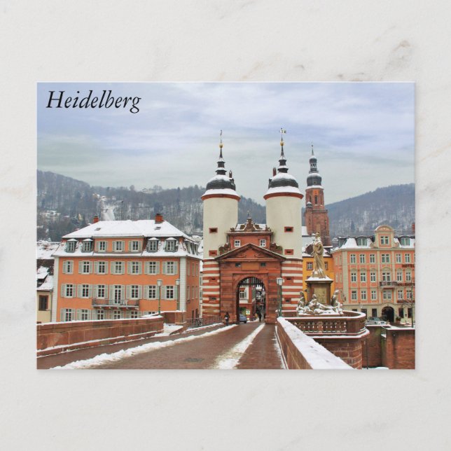 Postal Heidelberg, Alemania (Anverso)