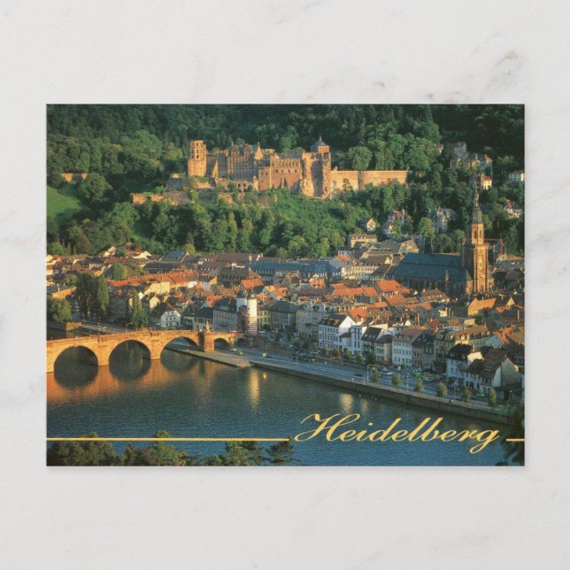 Postal Heidelberg Alemania (Anverso)