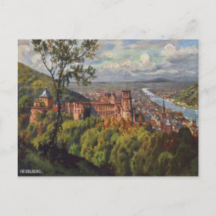 Postal Heidelberg Alemania Postcard Vintage