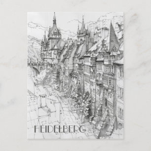 Postal Heidelberg Alemania Travel
