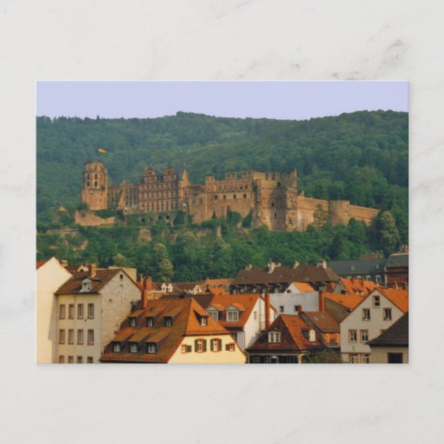 Postal Heidelberg Castle Postcard (Anverso)