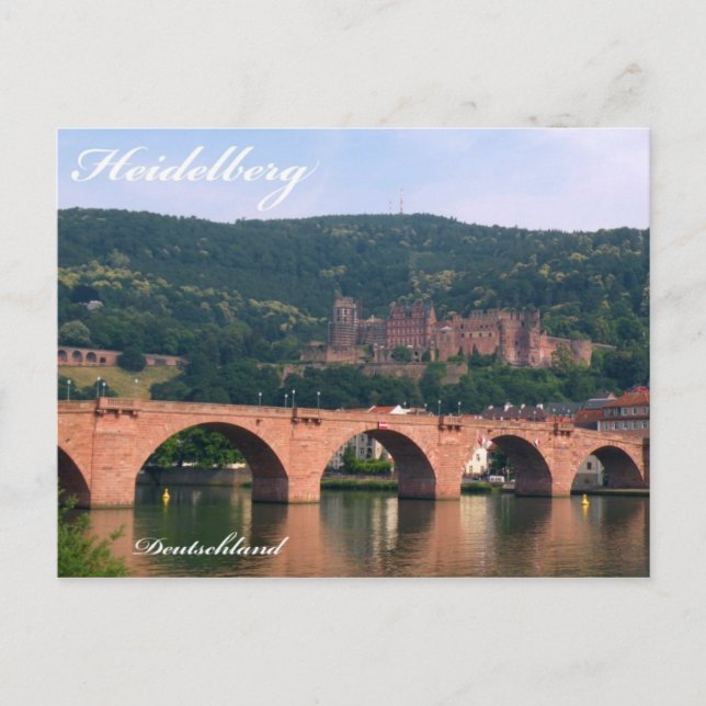 Postal Heidelberg Postcard (Anverso)