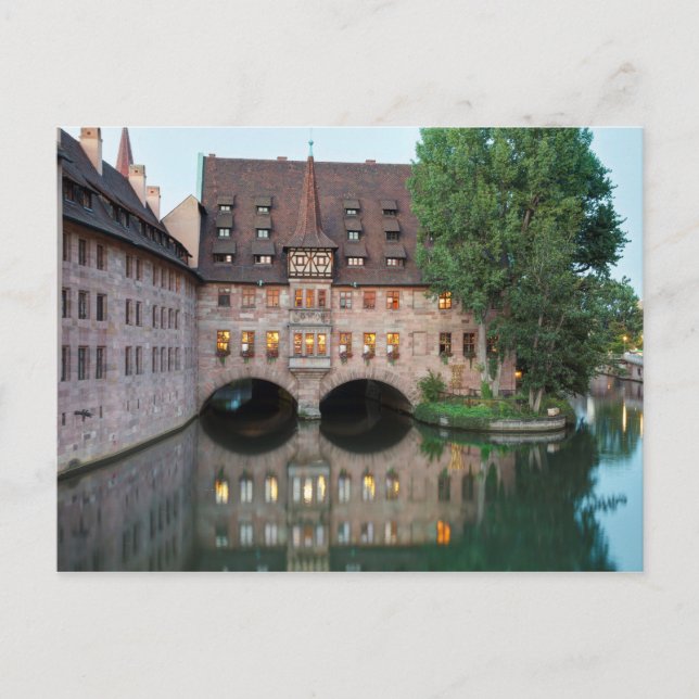 Postal Heilig Geist Spital, Nürnberg (Anverso)
