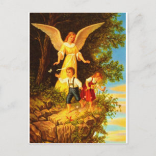 Postal Heiliger Schutzengel - Aceite del Ángel de la Guar