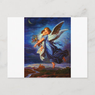 Postal Heiliger Schutzengel - Aceite del Ángel de la Guar