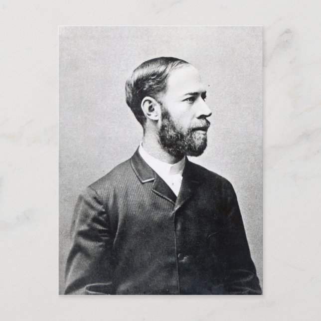 Postal Heinrich Rudolph Hertz (Anverso)