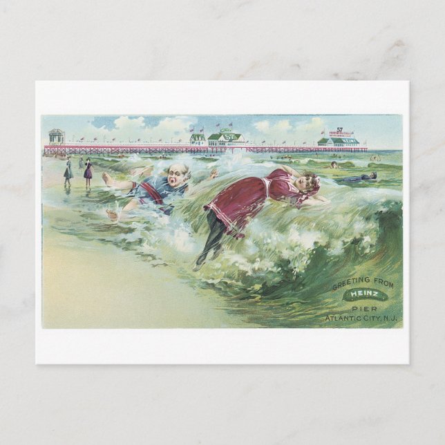 Postal Heinz Pier Atlantic City, NJ (Anverso)