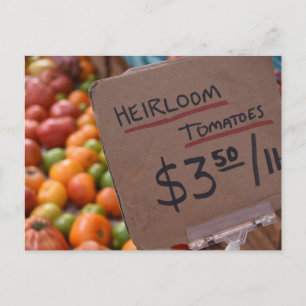 Postal Heirloom Tomates Greenmarket Farmer's Market NYC