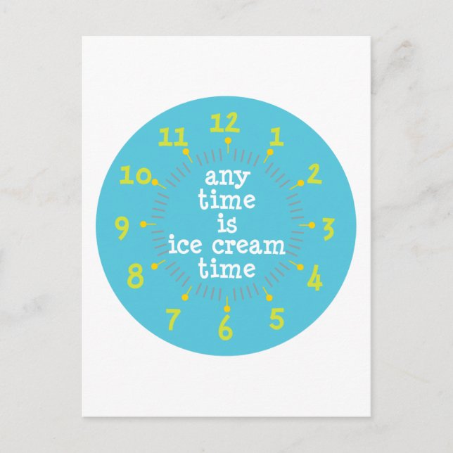 Postal Helado (Anverso)