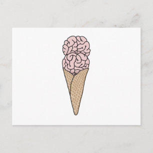 Postal Helado de Congelamiento Cerebral