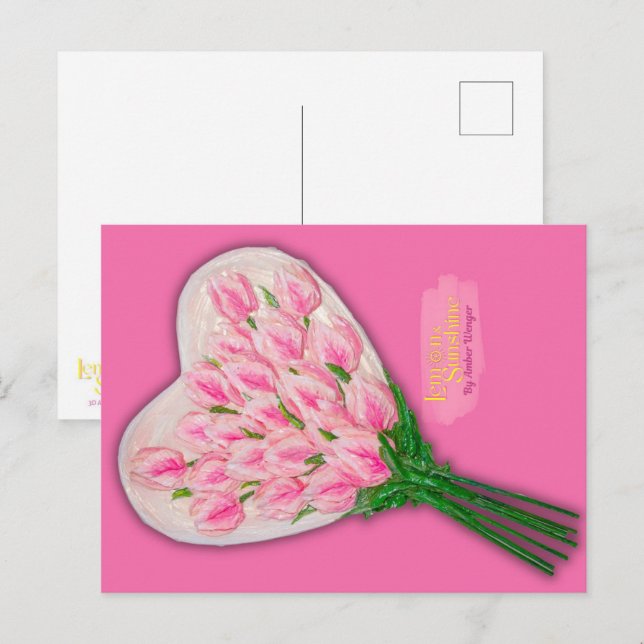 Postal "Helado de Fresa" (Anverso / Reverso)