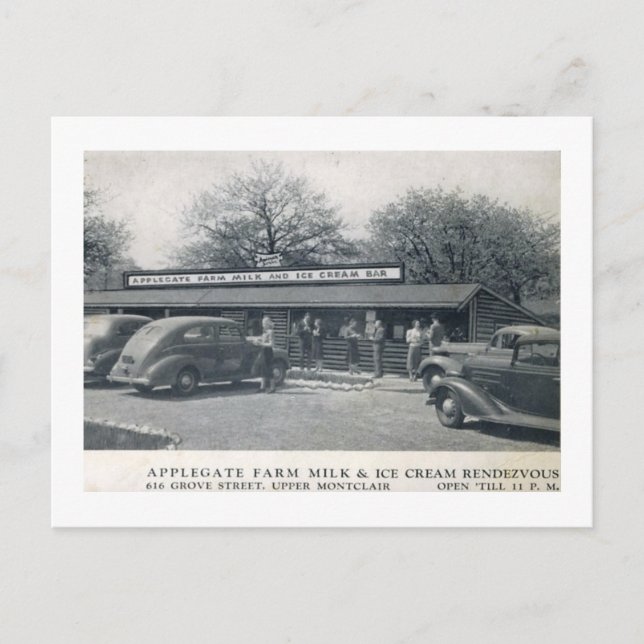 Postal Helado de las Granjas Applejadas, Montclair NJ Vin (Anverso)