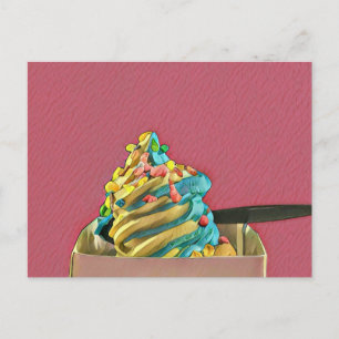 Postal Helado para niños