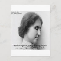 Helen Keller y famosa cita de sordo/ciego