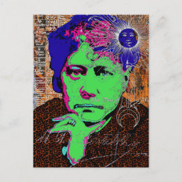 Postal Helena Blavatsky Teosofía Occult Esoteric New Age