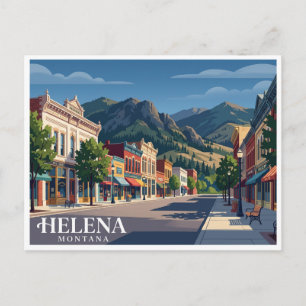Postal Helena Centro Histórico Montana
