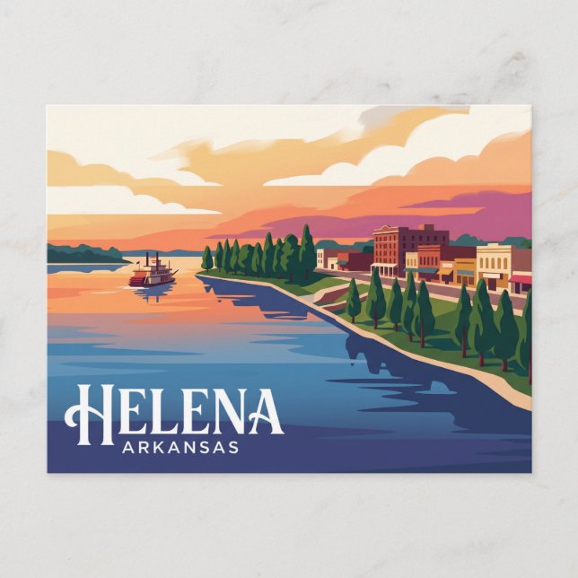 Postal Helena EE. UU. (Anverso)
