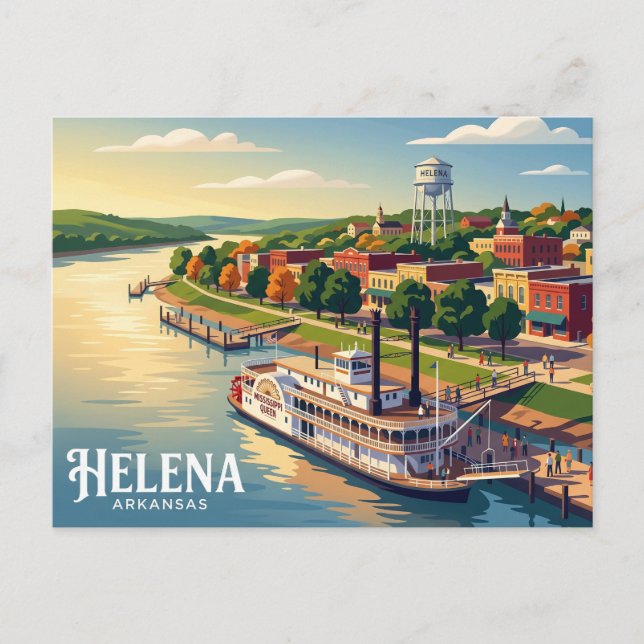 Postal Helena EE. UU. (Anverso)