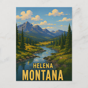 Postal Helena Estados Unidos Regional Viajes EE. UU.