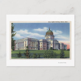 Postal Helena, Montana - Vista del Capitolio Estatal