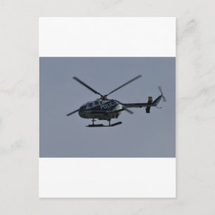 Postal Helicóptero de la policía española
