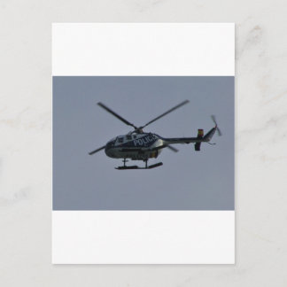 Postal Helicóptero de la policía española