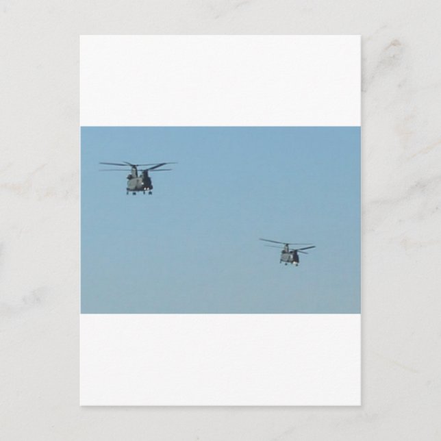 Postal Helicópteros de Chinook (Anverso)