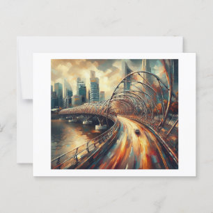 Postal Helix Bridge Singapur