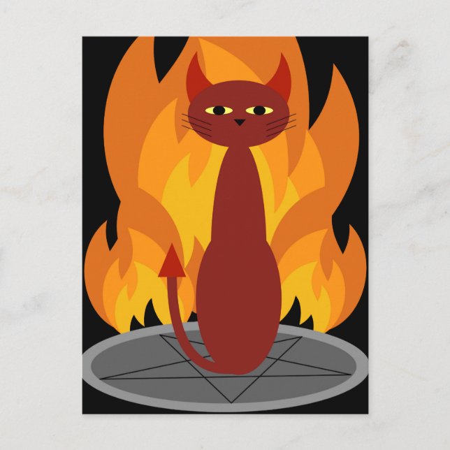 Postal Hell Cat (Anverso)