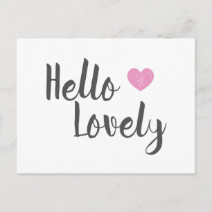 Postal Hello Lovely