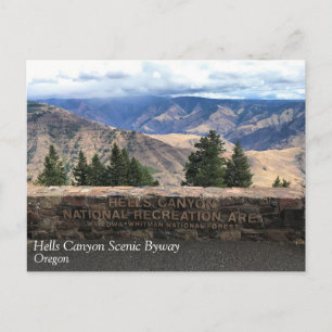 Postal Hells Canyon Scenway, OR