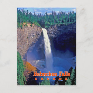 Postal Helmcken Falls, Columbia Británica, Canadá