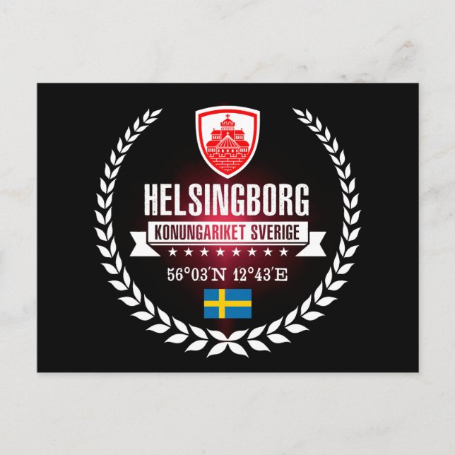 Postal Helsingborg (Anverso)