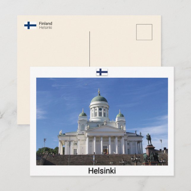 Postal Helsinki - Finlandia (Anverso / Reverso)
