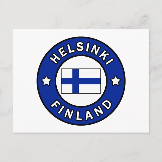 Postal Helsinki Finlandia (Anverso)