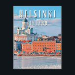 Postal Helsinki, ville de l'architecture nordique<br><div class="desc">Helsinki est la capitale de la Finlande. Helsinki,  elle est la plus grande ville de Finlande. Helsinki est la capitale la plus septentrionale du monde après Reykjavik,  la capitale de l'Islande.</div>