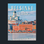 Postal Helsinki, ville de l'architecture nordique<br><div class="desc">Helsinki est la capitale de la Finlande. Helsinki,  elle est la plus grande ville de Finlande. Helsinki est la capitale la plus septentrionale du monde après Reykjavik,  la capitale de l'Islande.</div>