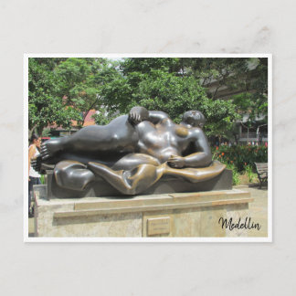 Postal hembra botero